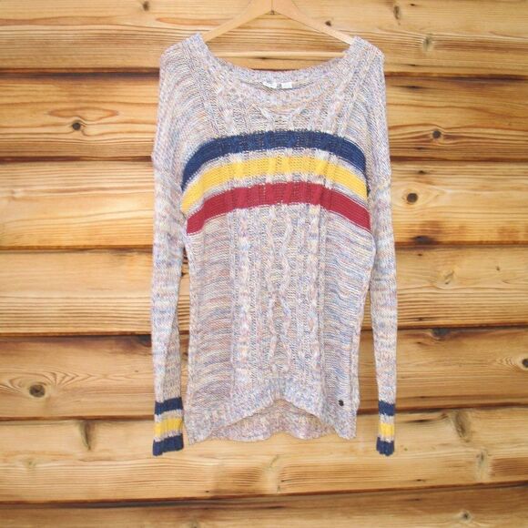 Vintage Roxy Gray Pullover Sweater - Picture 1 of 7